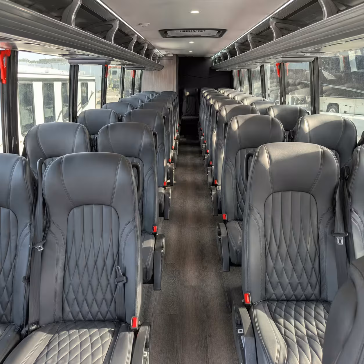 35 passenger minibus inside
