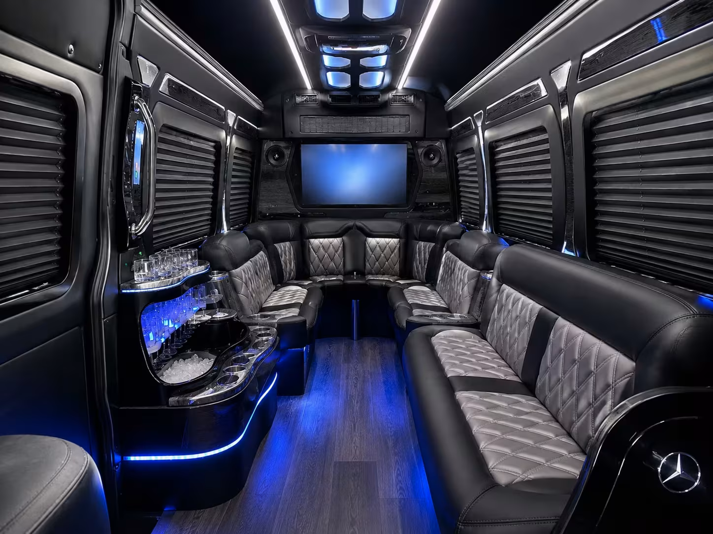 fan bus rentals for akron area high school and youth tournament travel