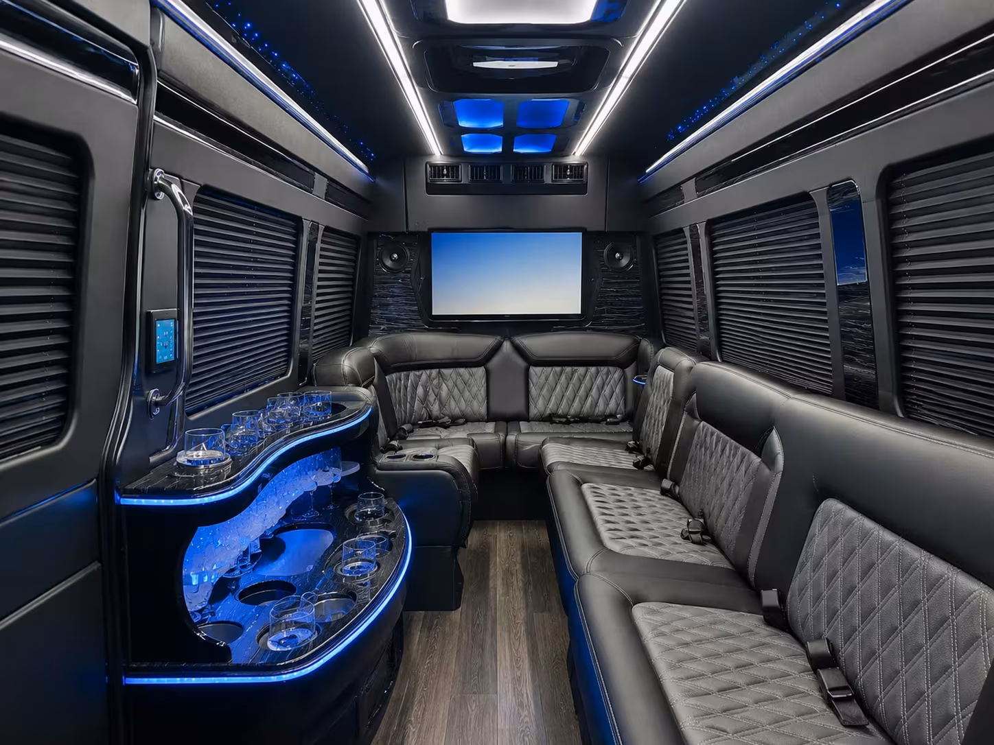 sprinter limousine inside