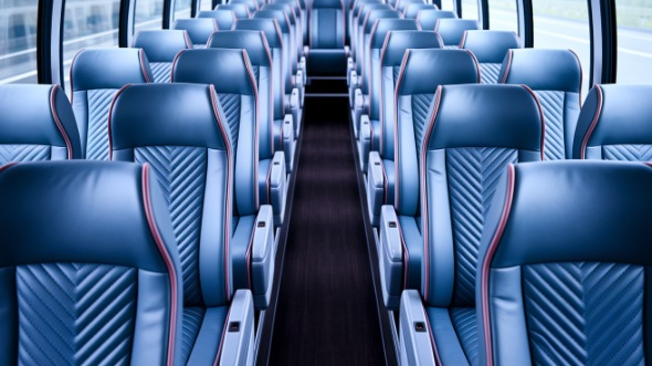 54 passenger charter bus interior cleveland
