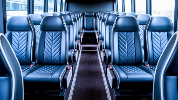 akron 25 passenger minibus inside