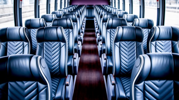 akron 55 passenger charter bus rental